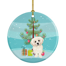 Load image into Gallery viewer, Shih-Tzu Gold #4 Christmas Ceramic Ornament