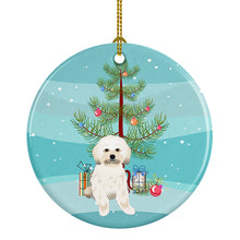 Load image into Gallery viewer, Shih-Tzu Gold #5 Christmas Ceramic Ornament
