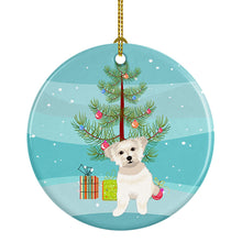 Load image into Gallery viewer, Shih-Tzu Gold #6 Christmas Ceramic Ornament