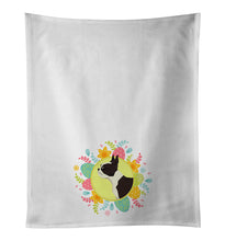 Load image into Gallery viewer, Boston Terrier Easter White Kitchen Towel Set of 2