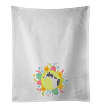 Load image into Gallery viewer, Greyhound Easter White Kitchen Towel Set of 2
