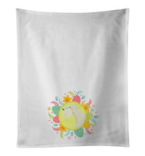 Load image into Gallery viewer, Sealyham Terrier Easter White Kitchen Towel Set of 2
