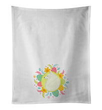 Load image into Gallery viewer, Spitz Easter White Kitchen Towel Set of 2