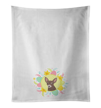 Load image into Gallery viewer, Chihuahua Chocolate #2 Easter White Kitchen Towel Set of 2
