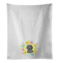 Load image into Gallery viewer, Doodle Black #2 Easter White Kitchen Towel Set of 2