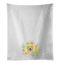 Load image into Gallery viewer, Golden Retriever Fawn #3 Easter White Kitchen Towel Set of 2