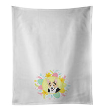 Load image into Gallery viewer, Pembroke Welsh Corgi Tricolor Red-Headed Easter White Kitchen Towel Set of 2