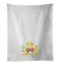 Load image into Gallery viewer, Poodle Toy Red Easter White Kitchen Towel Set of 2