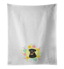Load image into Gallery viewer, Rottweiler Black and Mahogany Easter White Kitchen Towel Set of 2