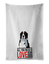 Load image into Gallery viewer, Bernese Mountain Dog #3  White Kitchen Towel Set of 2