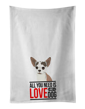 Load image into Gallery viewer, Chihuahua Merle  White Kitchen Towel Set of 2