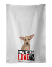 Load image into Gallery viewer, Chihuahua Silver  White Kitchen Towel Set of 2