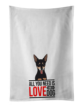 Load image into Gallery viewer, Chihuahua Tricolor #1  White Kitchen Towel Set of 2