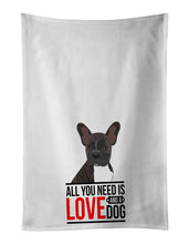 Load image into Gallery viewer, French Bulldog Brindle #2  White Kitchen Towel Set of 2