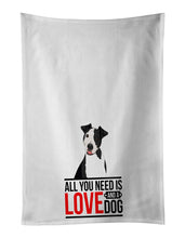 Load image into Gallery viewer, Pit Bull Black #2  White Kitchen Towel Set of 2