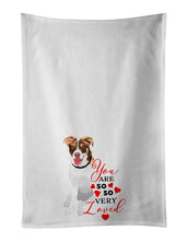 Load image into Gallery viewer, Australian Shepherd Red and White #2 so Loved White Kitchen Towel Set of 2