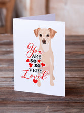 Load image into Gallery viewer, Chihuahua Cream so Loved Greeting Cards -  Blank Note Cards – 8-Pack of Artist-Designed Cards with Envelopes
