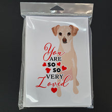 Load image into Gallery viewer, Chihuahua Cream so Loved Greeting Cards -  Blank Note Cards – 8-Pack of Artist-Designed Cards with Envelopes