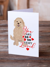 Load image into Gallery viewer, Doodle Fawn #1 so Loved Greeting Cards -  Blank Note Cards – 8-Pack of Artist-Designed Cards with Envelopes