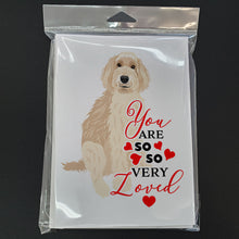 Load image into Gallery viewer, Doodle Fawn #2 so Loved Greeting Cards -  Blank Note Cards – 8-Pack of Artist-Designed Cards with Envelopes