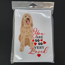 Load image into Gallery viewer, Doodle Fawn #3 so Loved Greeting Cards -  Blank Note Cards – 8-Pack of Artist-Designed Cards with Envelopes