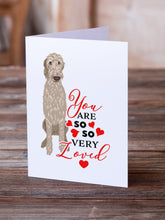 Load image into Gallery viewer, Doodle Fawn #4 so Loved Greeting Cards -  Blank Note Cards – 8-Pack of Artist-Designed Cards with Envelopes