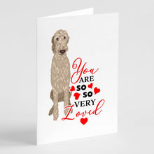 Load image into Gallery viewer, Doodle Fawn #4 so Loved Greeting Cards -  Blank Note Cards – 8-Pack of Artist-Designed Cards with Envelopes