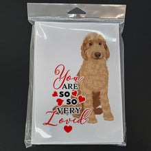 Load image into Gallery viewer, Doodle Liver #1 so Loved Greeting Cards -  Blank Note Cards – 8-Pack of Artist-Designed Cards with Envelopes