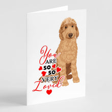 Load image into Gallery viewer, Doodle Liver #1 so Loved Greeting Cards -  Blank Note Cards – 8-Pack of Artist-Designed Cards with Envelopes