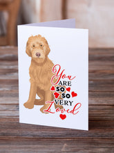 Load image into Gallery viewer, Doodle Liver #2 so Loved Greeting Cards -  Blank Note Cards – 8-Pack of Artist-Designed Cards with Envelopes