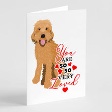 Load image into Gallery viewer, Doodle Liver #4 so Loved Greeting Cards -  Blank Note Cards – 8-Pack of Artist-Designed Cards with Envelopes