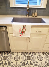 Load image into Gallery viewer, Pit Bull Fawn #2 so Loved White Kitchen Towel Set of 2