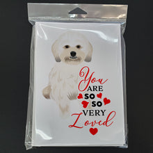 Load image into Gallery viewer, Shih-Tzu Gold #5 so Loved Greeting Cards -  Blank Note Cards – 8-Pack of Artist-Designed Cards with Envelopes