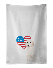 Load image into Gallery viewer, Doodle Cream #1 Patriotic White Kitchen Towel Set of 2