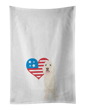 Load image into Gallery viewer, Doodle Cream #5 Patriotic White Kitchen Towel Set of 2