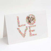 Load image into Gallery viewer, Beagle #1 LOVE Greeting Cards -  Blank Note Cards – 8-Pack of Artist-Designed Cards with Envelopes