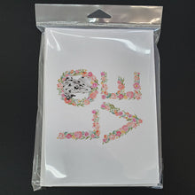 Load image into Gallery viewer, Dalmatian #6 LOVE Greeting Cards -  Blank Note Cards – 8-Pack of Artist-Designed Cards with Envelopes