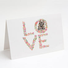 Load image into Gallery viewer, German Shepherd #5 LOVE Greeting Cards -  Blank Note Cards – 8-Pack of Artist-Designed Cards with Envelopes