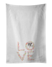 Load image into Gallery viewer, Jack Russell Terrier #1 LOVE White Kitchen Towel Set of 2