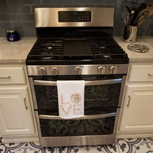 Load image into Gallery viewer, Labrador Retriever #4 LOVE White Kitchen Towel Set of 2