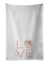 Load image into Gallery viewer, Labrador Retriever #5 LOVE White Kitchen Towel Set of 2