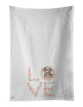 Load image into Gallery viewer, Labrador Retriever #7 LOVE White Kitchen Towel Set of 2
