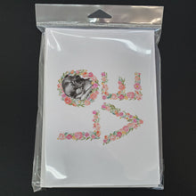 Load image into Gallery viewer, Pug #2 LOVE Greeting Cards -  Blank Note Cards – 8-Pack of Artist-Designed Cards with Envelopes