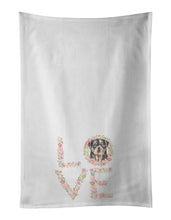 Load image into Gallery viewer, Rottweiler #5 LOVE White Kitchen Towel Set of 2