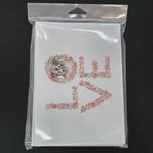 Load image into Gallery viewer, Sheltie #8 LOVE Greeting Cards -  Blank Note Cards – 8-Pack of Artist-Designed Cards with Envelopes