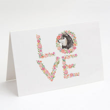 Load image into Gallery viewer, Shiba Inu #5 LOVE Greeting Cards -  Blank Note Cards – 8-Pack of Artist-Designed Cards with Envelopes