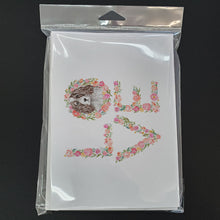 Load image into Gallery viewer, English Springer Spaniel #3 LOVE Greeting Cards -  Blank Note Cards – 8-Pack of Artist-Designed Cards with Envelopes