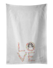 Load image into Gallery viewer, English Springer Spaniel #11 LOVE White Kitchen Towel Set of 2