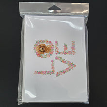 Load image into Gallery viewer, Poodle Love Greeting Cards -  Blank Note Cards – 8-Pack of Artist-Designed Cards with Envelopes