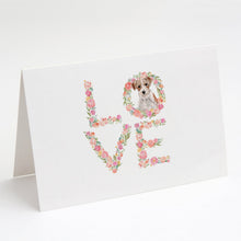 Load image into Gallery viewer, Jack Russell Terrier Love Greeting Cards -  Blank Note Cards – 8-Pack of Artist-Designed Cards with Envelopes